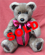 Ranch Mink Sections Fur Teddy Bear